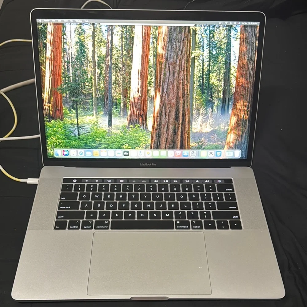Apple MacBook Pro Silver Laptop with Backlit Keyboard